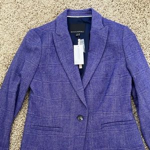 Banana Republic purple Blazer